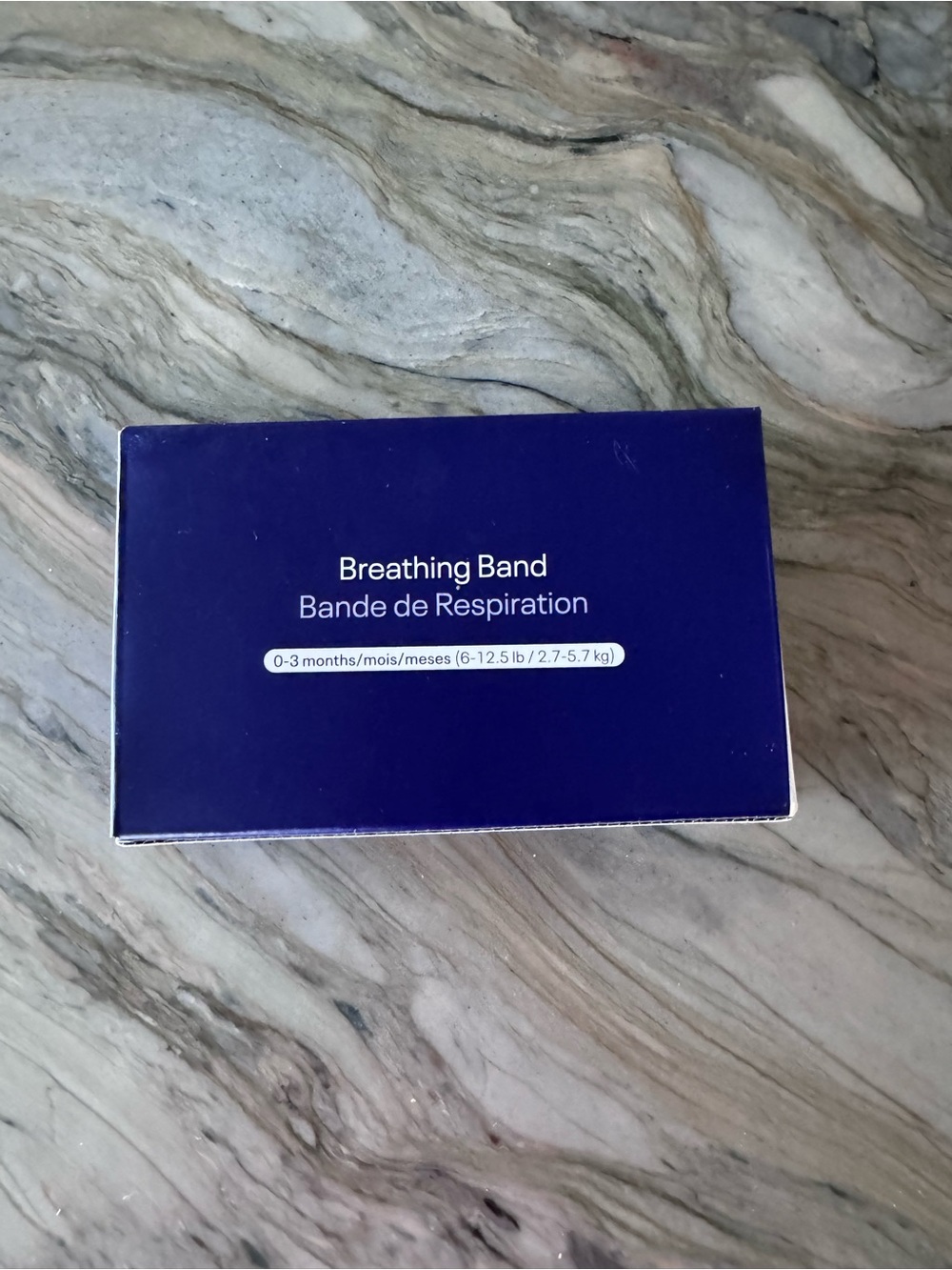 Breathing Band for Infants - Navy Blue